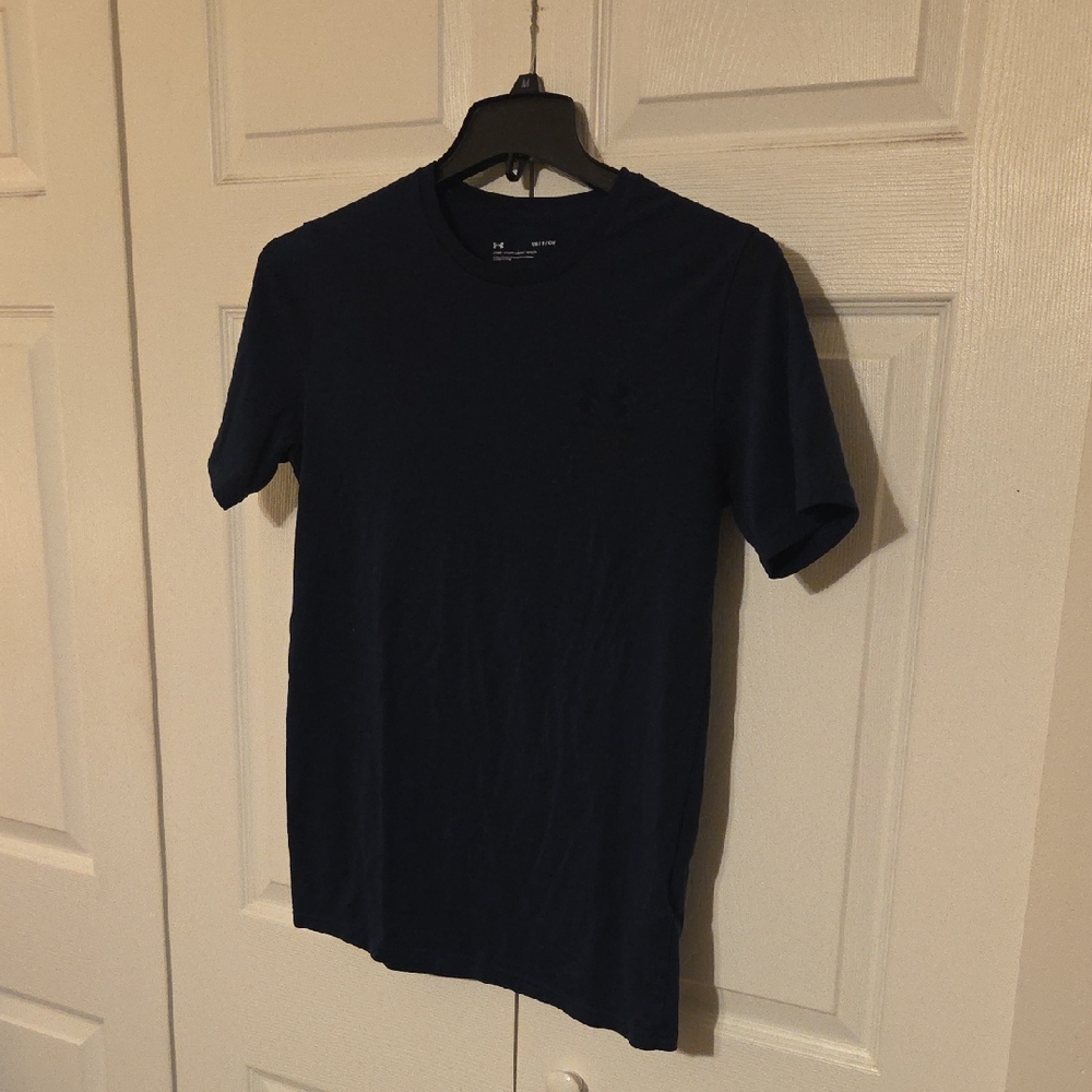 Under Armour Men's Navy Blue T-Shirt